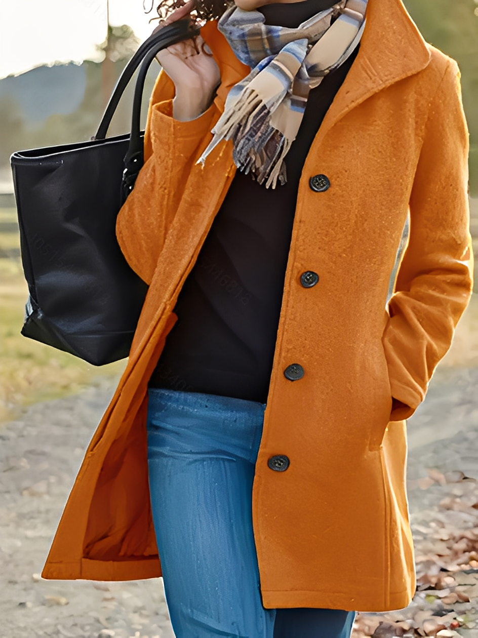 Jaclyn - Contemporary and versatile women's tweed coat