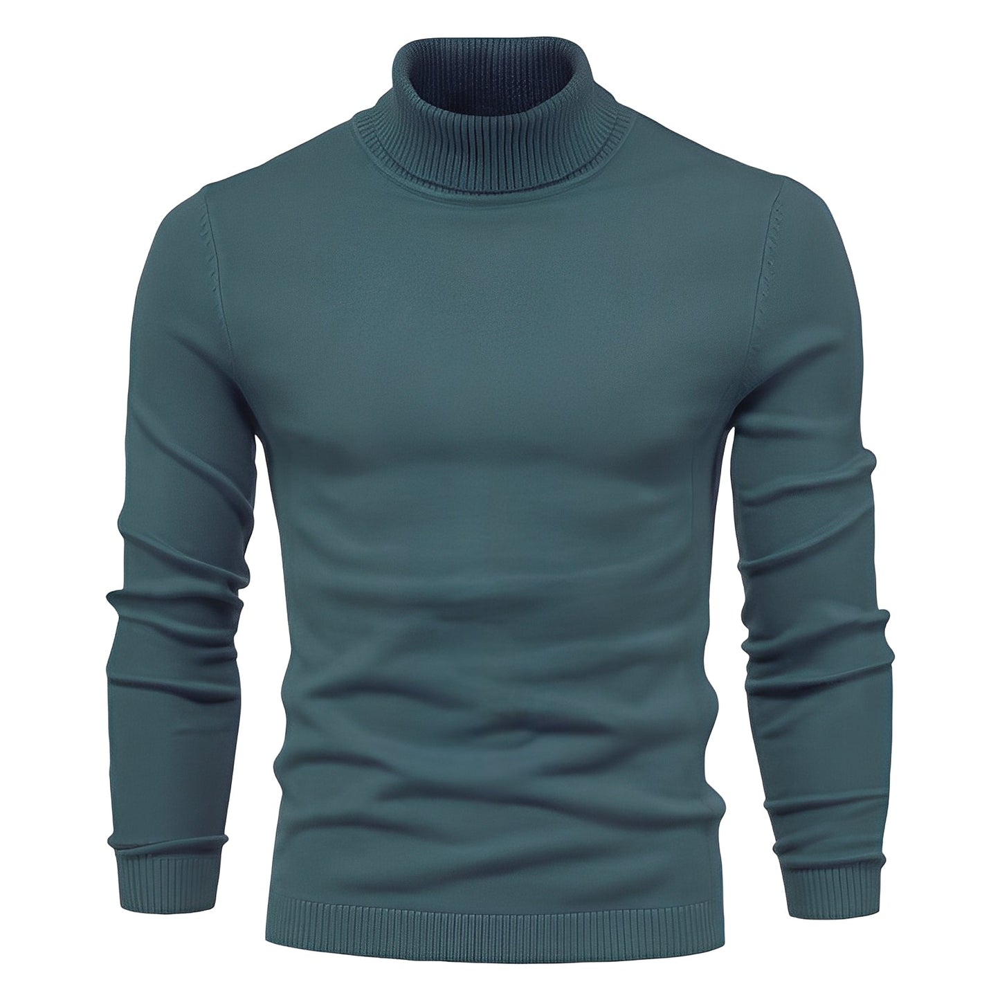 Evans - Lightweight, slim-fit men's turtleneck sweater
