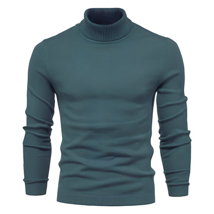 Evans - Lightweight, slim-fit men's turtleneck sweater