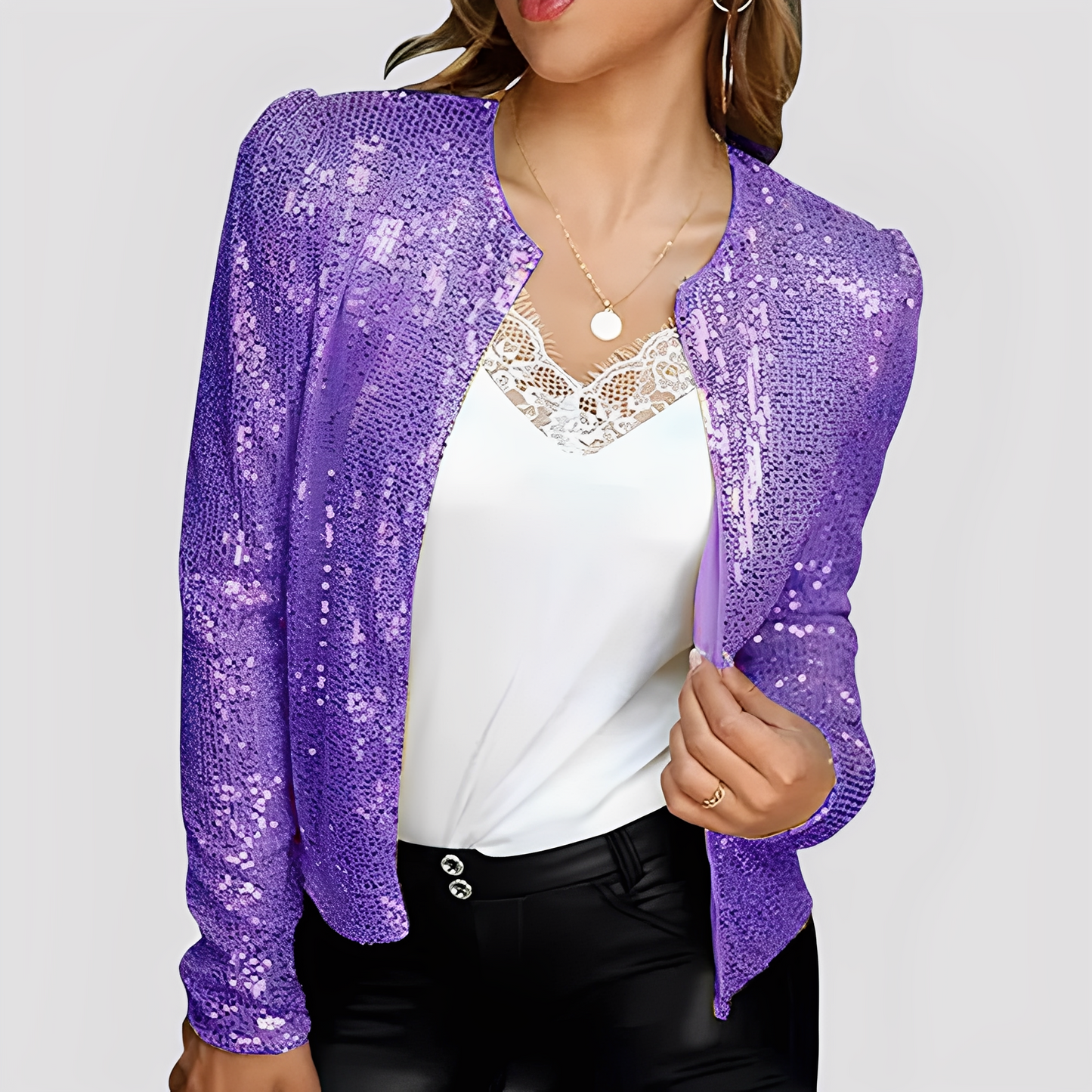 Shannen - Schicker Damenblazer mit Schimmer