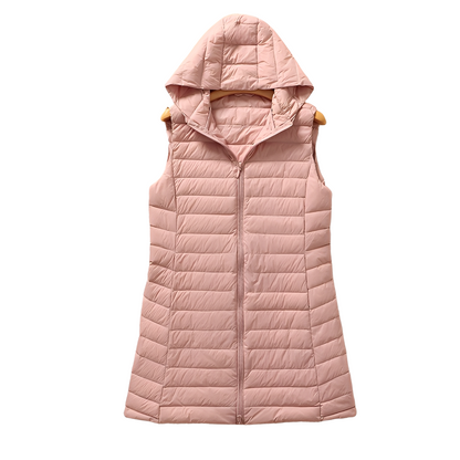 Joelle - Trendy long quilted women's vest