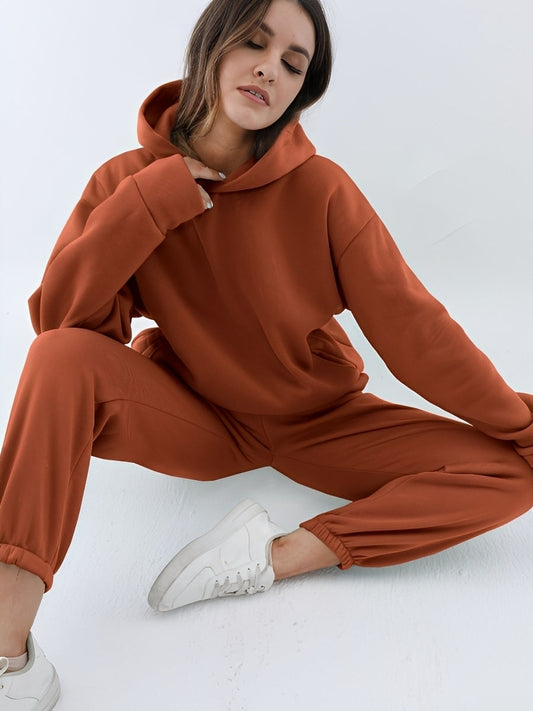 Jasmine - Gemütliches Damen Jogging-Set mit Kapuze