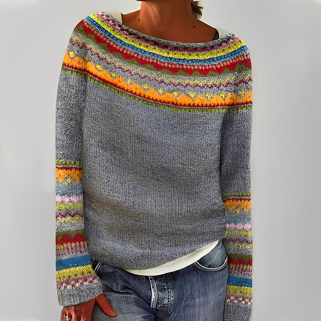 Liliane - Damen-Wollpullover für den Winter