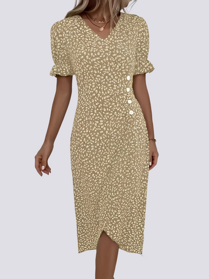 Fannie - Elegantes Kleid mit Blumenmuster für Damen