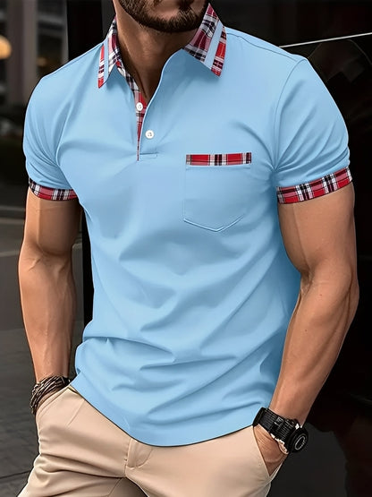 Ryker - Stylowa koszulka polo z kieszenią na piersi dla mężczyzn