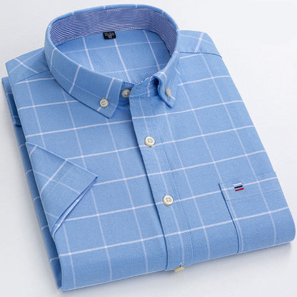 Desmond - Loose, soft men's shirt with chest pocket