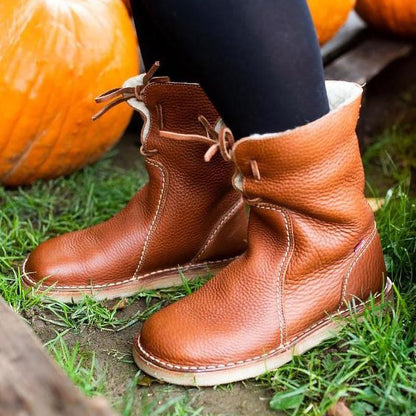 Asami - Damenstiefel mit Wollfutter und wasserfest