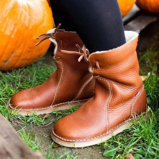 Asami - Damenstiefel mit Wollfutter und wasserfest