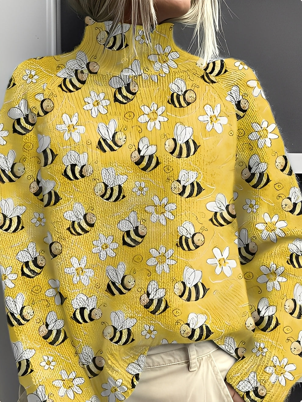 Amy - Eleganter Rollkragenpullover für Damen