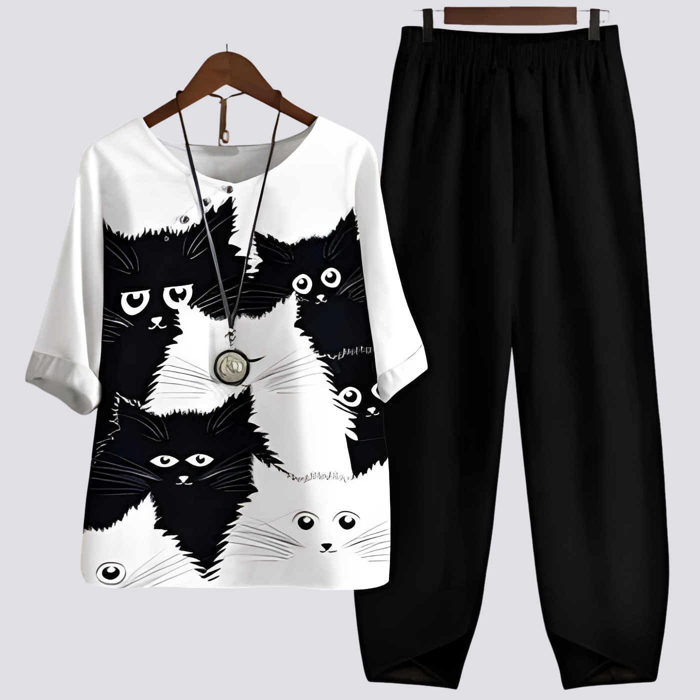 Jodie - Stilvolles und bequemes Damen-Set mit Muster