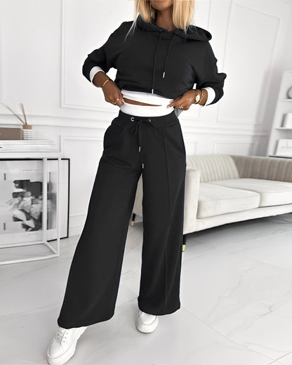 Paulina - Ensemble de survêtement féminin élégant avec capuche