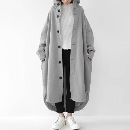 Jennica - Langer, lässiger Damen-Trenchcoat