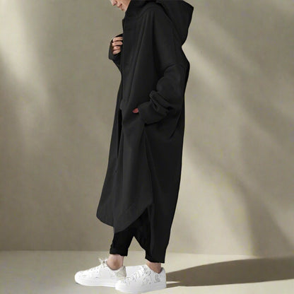 Jennica - Langer, lässiger Damen-Trenchcoat