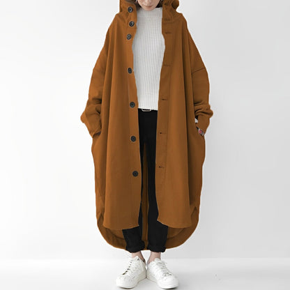 Jennica - Langer, lässiger Damen-Trenchcoat