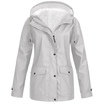 Abbigail - Versatile, waterproof women's jacket with fleece lining