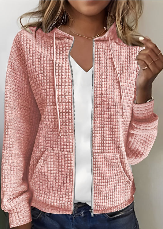 Katherine - Stylischer Cardigan mit Kapuze und Taschen für Damen
