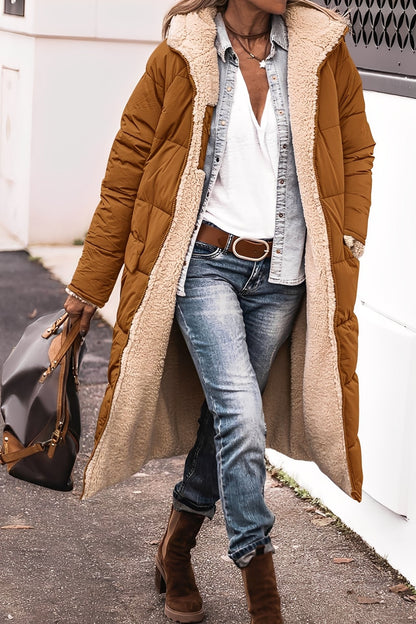 Carina - Elegantní parka kabát s kapucí pro dámy