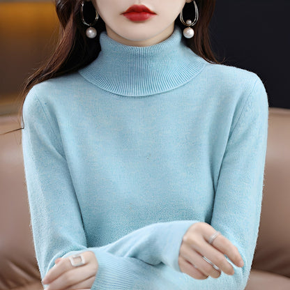 Jocelin - Lekki damski sweter z golfem