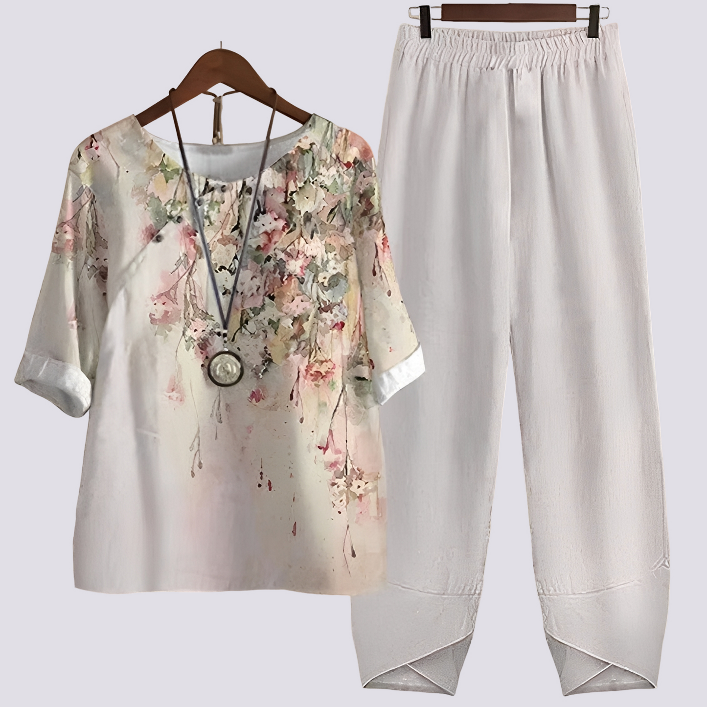 Jodie - Stilvolles und bequemes Damen-Set mit Muster