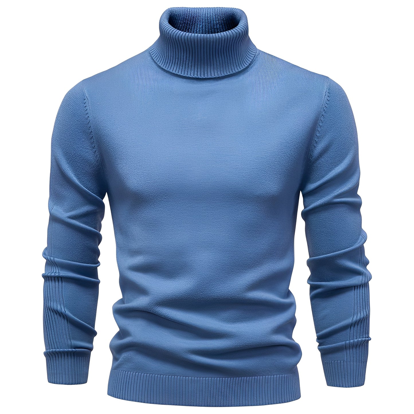 Evans - Lightweight, slim-fit men's turtleneck sweater