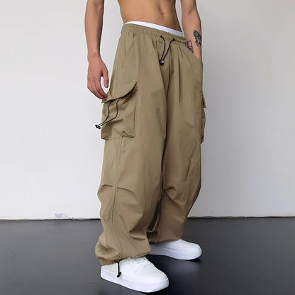 Kaleb - Pantalon cargo baggy à la mode pour hommes