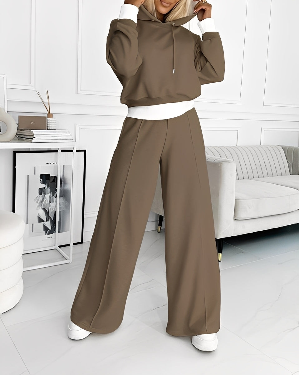 Paulina - Ensemble de survêtement féminin élégant avec capuche