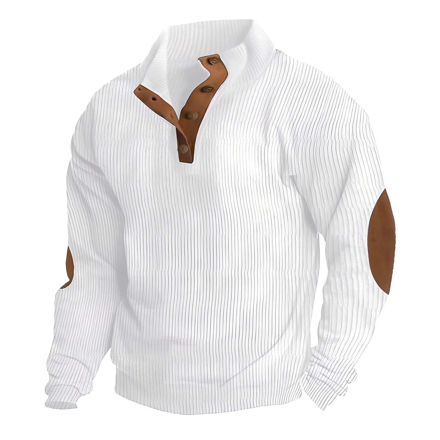 Clark - Pohodlný, ležérní manšestrový svetr pro muže