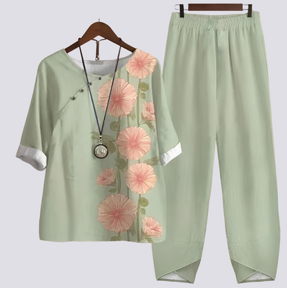 Jodie - Stilvolles und bequemes Damen-Set mit Muster