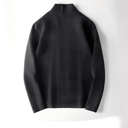 Nickolas - Wygodny męski sweter rozpinany na guziki