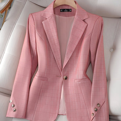 Claudia - Damenblazer mit elegantem Karomuster