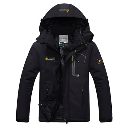 Maynard - Stylowa wiatroszczelna męska bluza z kapturem z kurtką