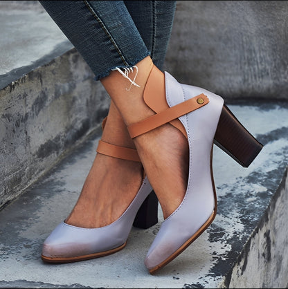 Irene - Modische Sandalen mit klobigem Absatz für Damen