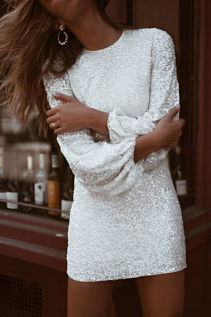 Cheyanne - Schickes, funkelndes enges Damenkleid
