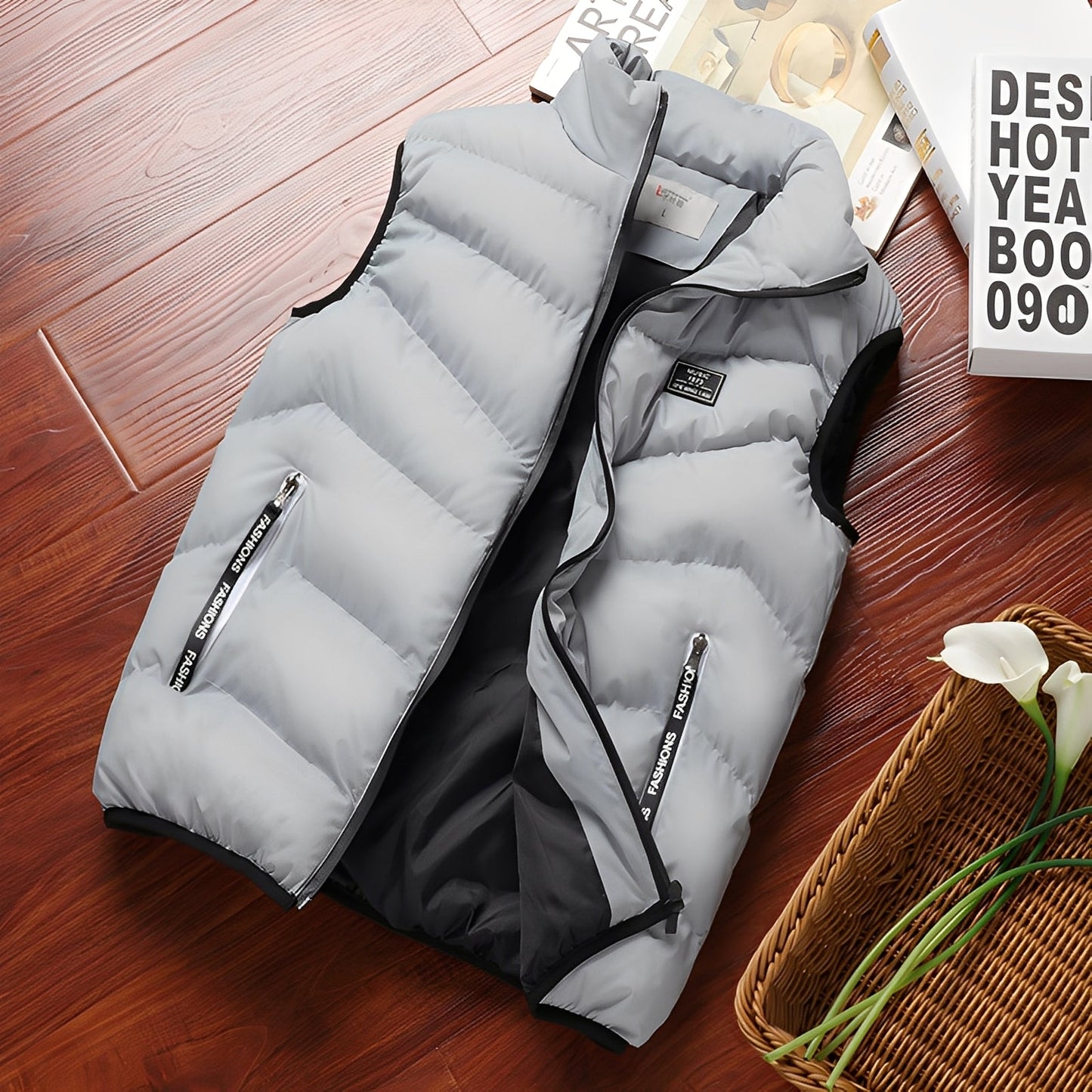 Connell - Comfortable, loose, versatile men's vest