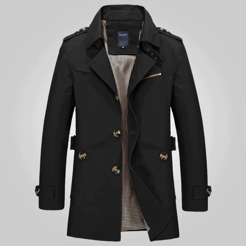 Ambrose – Eleganter zeitloser Trenchcoat