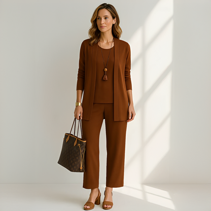 Aurella - Stilvolles dreiteiliges Set für Damen