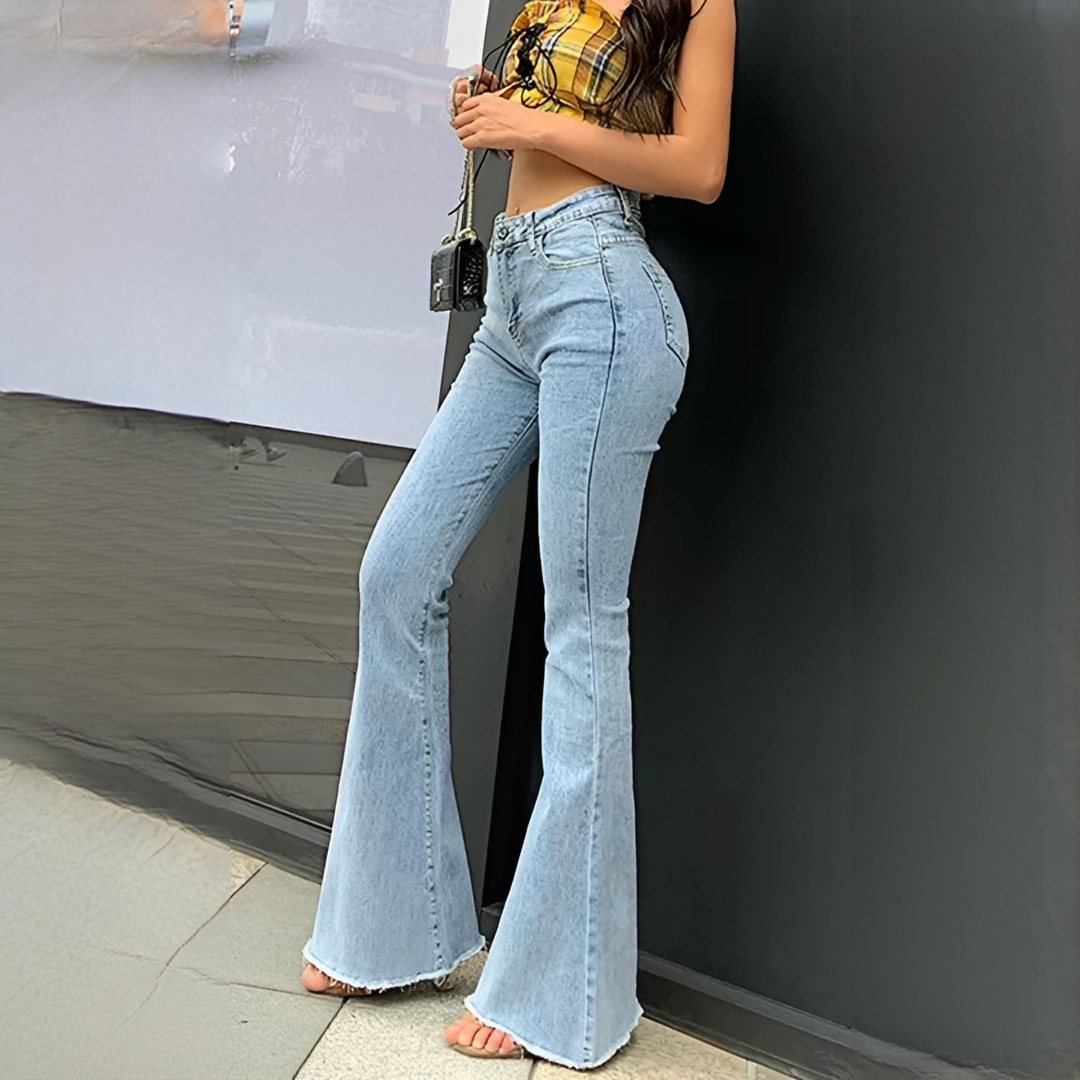 Clarissa - Damenjeans mit hoher Taille