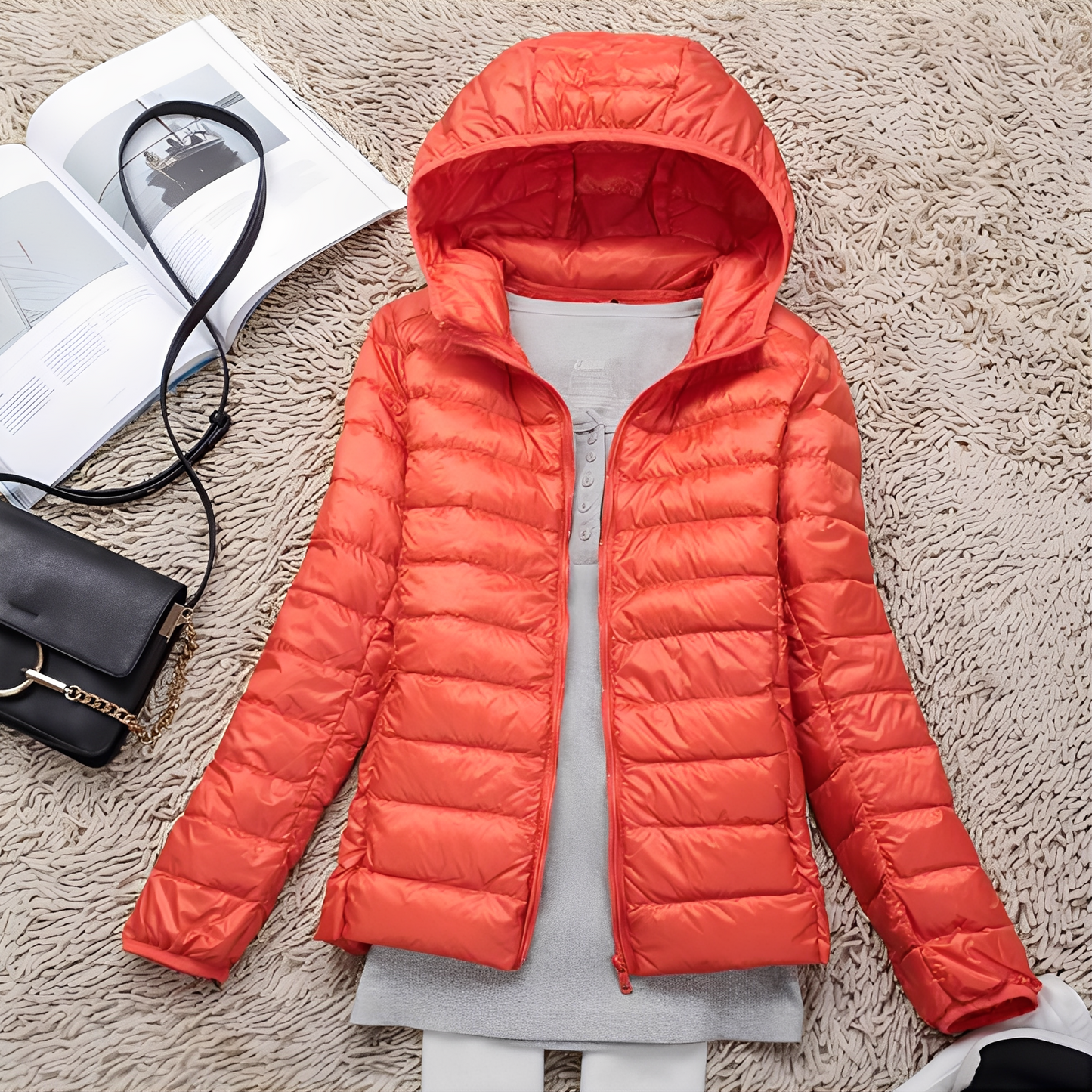 Lyndsay - Bequeme, schlanke Damen-Daunenjacke