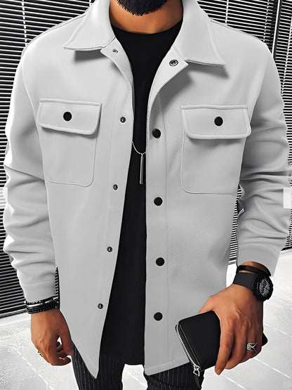 Clinton - kurtka męska z modnym kołnierzem i kieszeniami