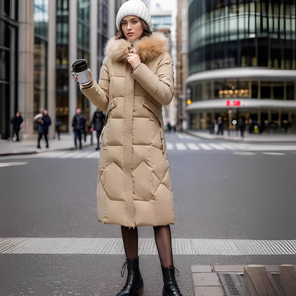 Marcellette - dámský zimní kabát s kapucí