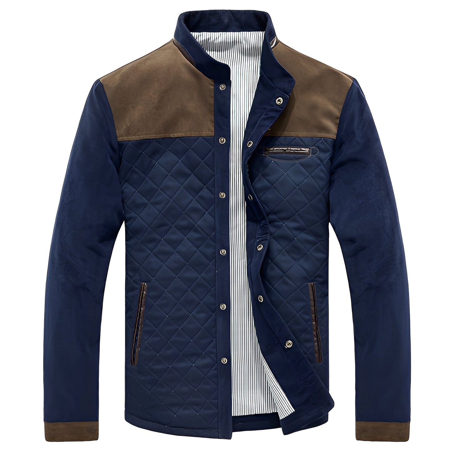 Duncan - Veste homme au style patchwork moderne