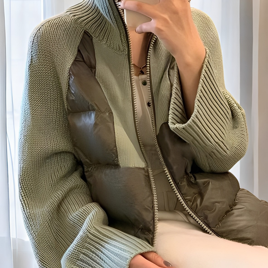 Harley - Bequeme Strickjacke mit Reißverschluss für Damen