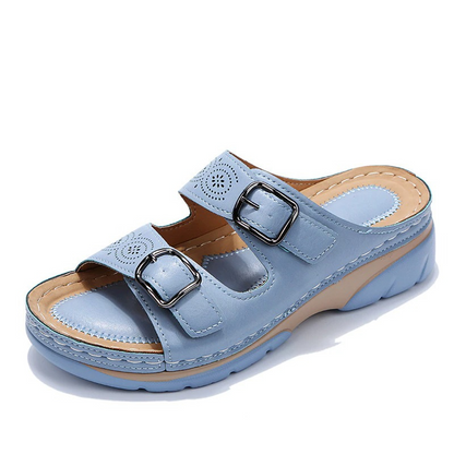 Malaya - Damenorthopädische Sandalen, Leder & Komfort