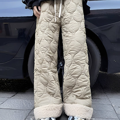 Charles - Ciepłe, ocieplane spodnie polarowe dla mężczyzn
