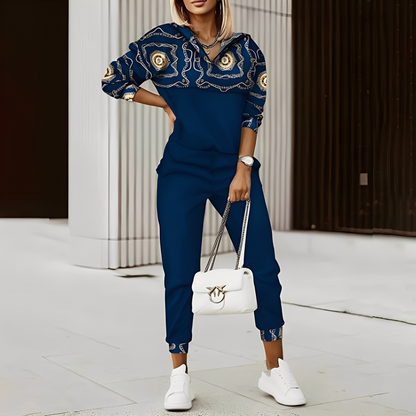 Hollie - Damen-Trainingsanzug mit Reißverschluss im modischen Stil