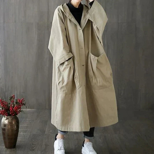 Marta – Weiter Mantel-Trench Oversize