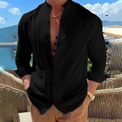 Dexter - Komfortables, leger geschnittenes Langarmshirt für Herren