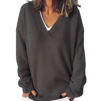 Cherie - Modny ciepły sweter damski