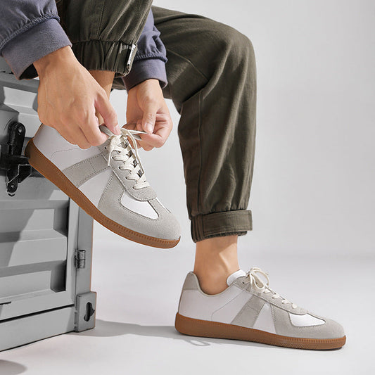 Gino - Sneakers classiche con suola morbida e spessa da uomo