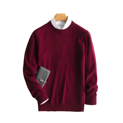 Johnson - Pohodlný kašmírový svetr pro muže